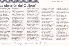 "La obsesión del Quijote"