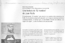 Una lectura de "El hombre" de Juan Rulfo