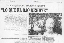 "Lo que el ojo rehuye" (entrevista)
