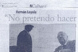 "No pretendo hacer de Neruda un santo" (entrevista)
