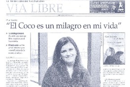 "El Coco es un milagro en mi vida"(entrevista)