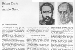 Rubén Darío y Amado Nervo