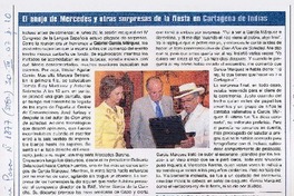 El enojo de Mercedes y otras sorpresas de la fiesta en Cartagena de Indias