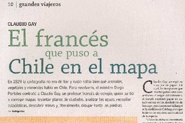 El francés que puso a Chile en el mapa