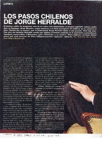 Los pasos chilenos de Jorge Herralde (entrevista)