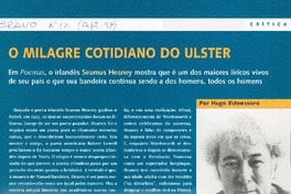 O milagre cotidiano do Ulster