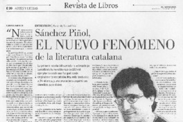 El nuevo fenómeno de la literatura catalana (entrevista)