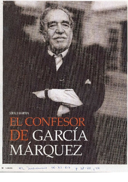 El confesor de García Márquez (entrevista)