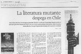 La literatura mutante despega en Chile