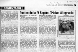 Poetas de la IV región, Tristán Altagracia