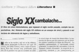 Siglo XX cambalache  [artículo] Camilo Marks