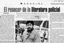 El renacer de la literatura policial  [artículo] Sergio Tanhnuz