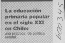 La educación primaria popular en el siglo XXI en Chile