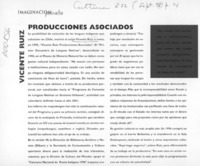 Producciones asociados  [artículo]