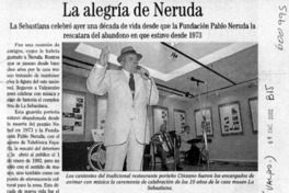 La alegría de Neruda  [artículo]