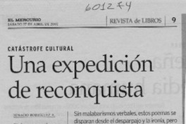 Una expedición de reconquista  [artículo] Ignacio Rodríguez A.,