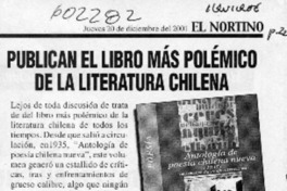 Publican el libro más polémico de la literatura chilena  [artículo]