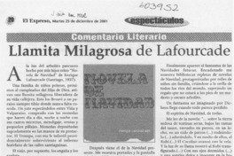 Llamita milagrosa de Lafourcade  [artículo] Gabriel Castro Rodríguez