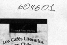 Los cafés literarios en Chile  [artículo]