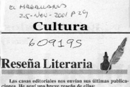 "Historia de la literatura de Valparaíso"  [artículo]