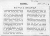 Neruda y Venezuela  [artículo]
