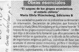 "El saqueo de los grupos económicos al estado chileno"  [artículo]