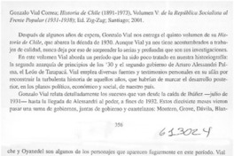 Historia de Chile (1891-1973)  [artículo] Daniel Mansuy H.
