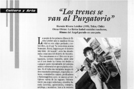 "Los trenes se van al purgatorio"  [artículo] Patricio Tapia Astudillo