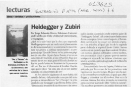 Heidegger y Zubiri  [artículo]