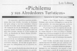 "Pichilemu y sus alrededores turísticos"  [artículo] José Flores Leiva