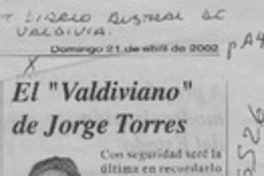 El "Valdiviano" de Jorge Torres