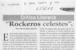 "Rockeros celestes"  [artículo] Tomás Soto Aguirre