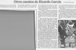 Otros cuentos de Ricardo García  [artículo] Marino Muñoz Lagos