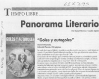 "Goles y autogoles"  [artículo] Claudio Aguilar <y> Manuel Herrera