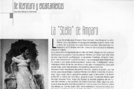 La "Stella" de Amparo  [artículo] Marcela Albornoz Dachelet
