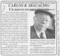 Carlos R. Ibacache  [artículo]