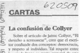 La confusión de Collyer  [artículo] Victoria Torres