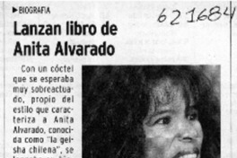Lanzan libro de Anita Alvarado  [artículo]