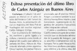 Exitosa presentación del último libro de en Buenos Aires  [artículo]