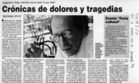 Crónicas de dolores y tragedias  [artículo] Andrea González
