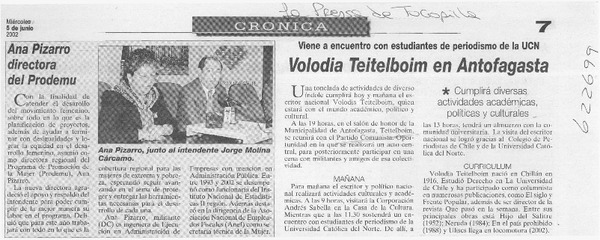Volodia Teitelboim en Antofagasta