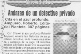 Andazas de un detective privado