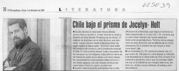 Chile bajo el prisma de Jocelyn-Holt