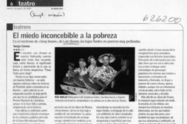 El miedo inconcebible a la pobreza  [artículo] Sergio Gómez