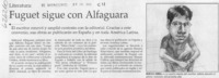 Fuguet sigue con Alfaguara  [artículo]