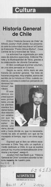 Historia General de Chile