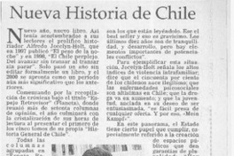 Nueva Historia de Chile  [artículo]