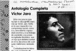 Antología completa Víctor Jara  [artículo]