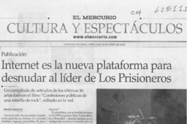 Internet es la nueva plataforma para desnudar al líder de Los Prisioneros  <artículo> Marcelo Contreras