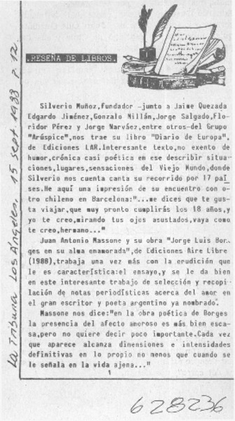 Jorge Luis Borges en su alma enamorada  [artículo]